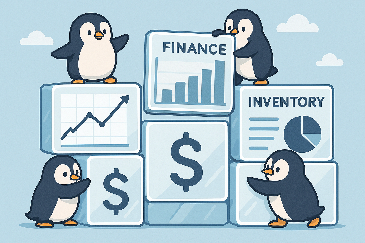 Penguin Stack Logo
